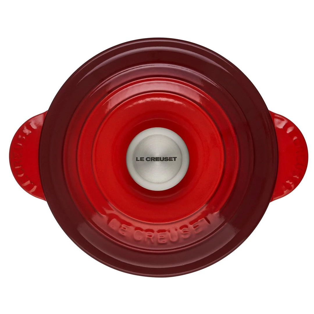Le Creuset Cast Iron 2.25-Quart Rice Pot - Cerise 6 Le Creuset Cast Iron 2.25-Quart Rice Pot - Cerise