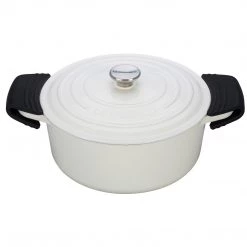 Le Creuset Silicone Handle Grips, Set Of 2 - Black COOKWARE