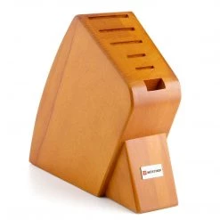 CUTLERY Wusthof 6-Slot Studio Cherry Knife Block