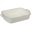 Le Creuset Signature 5.25-Quart Roaster - White COOKWARE