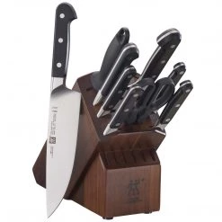 Zwilling J.A. Henckels Pro 10-Piece Knife Block Set - Acacia