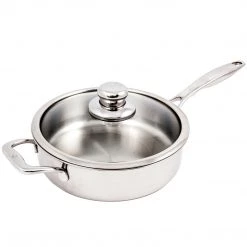 Swiss Diamond Premium Clad 11” Saute Pan W/ Lid COOKWARE