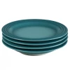 Le Creuset 8.5'' Salad Plates, Set Of 4 - Caribbean COOKWARE