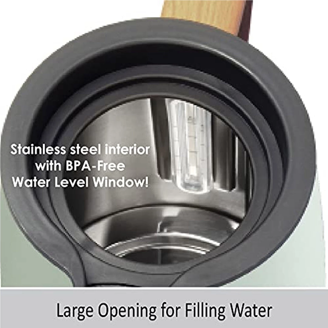 Chantal OSLO Electric Kettle - Sage Green COFFEE & TEA 6 Chantal OSLO Electric Kettle - Sage Green COFFEE & TEA