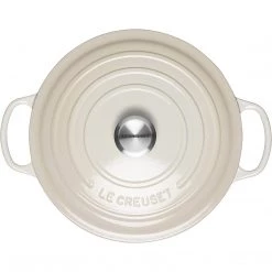 Le Creuset Round 7.25-Quart Dutch Oven - Meringue