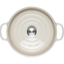 Le Creuset 3.5-Quart Signature Braiser - Meringue COOKWARE