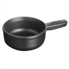 COOKWARE Staub Cast Iron 12-Ounce Mini Cheese Fondue Pot - Matte Black
