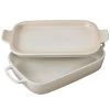 COOKWARE Le Creuset Rectangular 2.75-Quart Dish With Platter Lid - Meringue