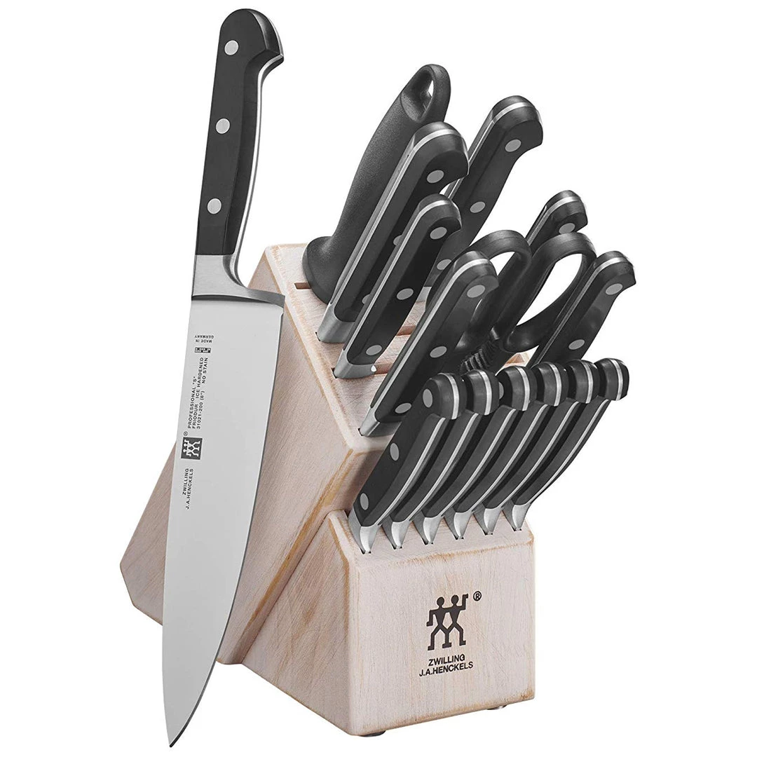 Zwilling J.A. Henckels Professional S 16-Piece Knife Set - Rustic White CUTLERY 3 Zwilling J.A. Henckels Professional S 16-Piece Knife Set - Rustic White CUTLERY