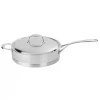 Demeyere Atlantis 3-Quart Stainless Steel Saute Pan With Helper Handle 2 Demeyere Atlantis 3-Quart Stainless Steel Saute Pan With Helper Handle