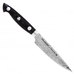 Bob Kramer Zwilling Kramer - Euroline Damascus 5" Utility Knife