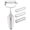Global Classic 2" 3-Way Peeler With Interchangeable Blades COOKWARE