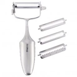 Global Classic 2" 3-Way Peeler With Interchangeable Blades COOKWARE