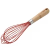 Cake Boss Beechwood 10'' Ballon Whisk With Overmold - Red COOKWARE