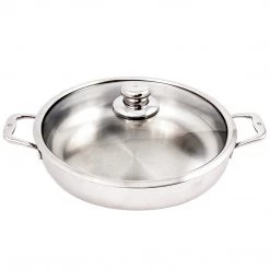 Swiss Diamond Premium Clad 12.5'' Chefpan W/ Lid