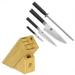 CUTLERY Shun Classic 5-Piece Knife Block Set