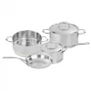Demeyere Atlantis 6-Piece Stainless Steel Cooware Set COOKWARE