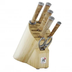Miyabi Birchwood Sg2 7-Piece Knife Block Set CUTLERY