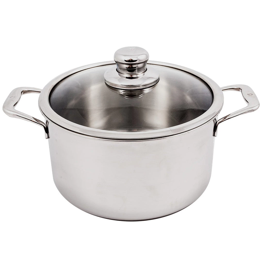 COOKWARE Swiss Diamond Premium Clad 6.3-Quart Dutch Oven W/ Lid 3 COOKWARE Swiss Diamond Premium Clad 6.3-Quart Dutch Oven W/ Lid
