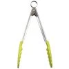 Cuisipro 12-Inch Silicone Tongs, Apple Green COOKWARE