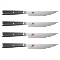Miyabi Kaizen 4-Piece Steak Knife Set With Bamboo Storage Case CUTLERY