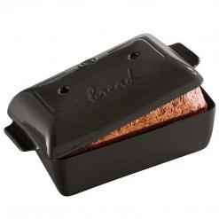 Emile Henry Emily Henry Bread Loaf Baker - Charcoal BAKEWARE