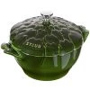 Staub Cast Iron 3-Quart Artichoke Cocotte - Basil