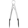 COOKWARE Cuisipro 11-Inch Silicone Locking Tongs, Black