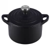 Le Creuset Cast Iron 0.3-Quart Mini Cocotte - Matte Black