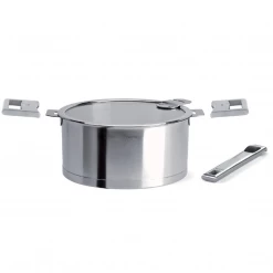 Cristel Strate Detachable Handle 1-Quart Saucepan Set