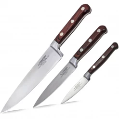 CUTLERY Lamson Silver Forged 3-Piece Chef Set