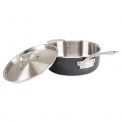 Viking Hard Stainless 4-Quart Saute Pan COOKWARE