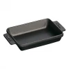 Staub Cast Iron 5.75'' X 4.5'' Mini Rectangular Baker - Matte Black COOKWARE