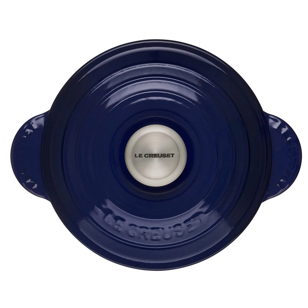 Le Creuset Cast Iron 2.25-Quart Rice Pot - Indigo 4 Le Creuset Cast Iron 2.25-Quart Rice Pot - Indigo