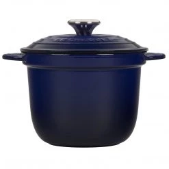 Le Creuset Cast Iron 2.25-Quart Rice Pot - Indigo 9 Le Creuset Cast Iron 2.25-Quart Rice Pot - Indigo