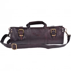 CUTLERY Boldric Leather Knife Bag - Brown