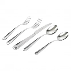 J.A. Henckels International Silvano 45-Piece 18/10 Stainless Steel Flatware Set