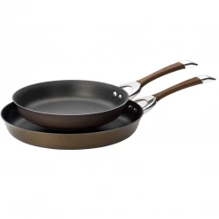 Circulon Twin Pack Skillets, Brown COOKWARE