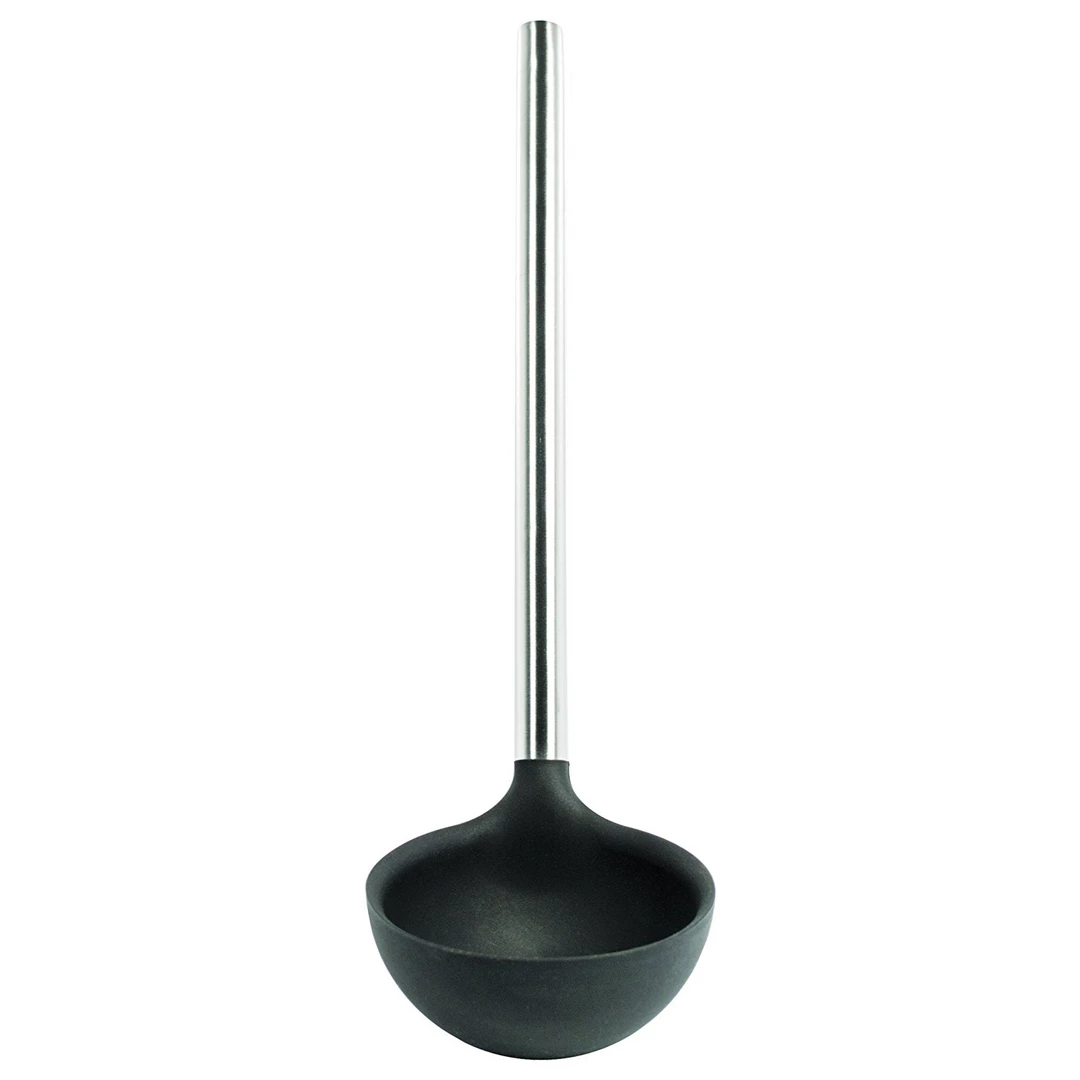 Tovolo Silicone Ladle - Charcoal 3 Tovolo Silicone Ladle - Charcoal