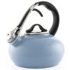 Chantal 1.8 Qt Enamel On Steel LOOP Teakettle - Glacier Blue