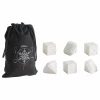 Trudeau Dice And Diamond Drink Chills, White