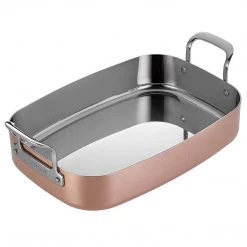 Scanpan Maitre D' Copper 13.75'' X 9.5'' Roasting Pan COOKWARE