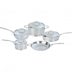 Demeyere Atlantis 9-Piece Stainless Steel Cookware Set