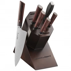 Bob Kramer CUTLERY Zwilling Kramer Meiji 7-Piece Knife Block Set