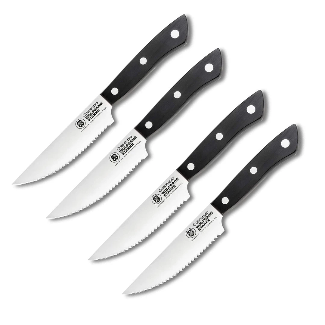 Cuisine::pro Wolfgang Starke Steak Knife Set/4 CUTLERY 3 Cuisine::pro Wolfgang Starke Steak Knife Set/4 CUTLERY