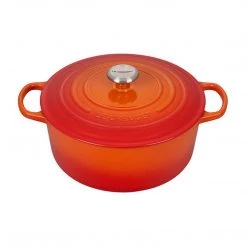 Le Creuset 7.25 Qt. Signature Round Dutch Oven - Flame COOKWARE
