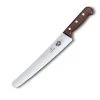 Victorinox 10-1/4-Inch Wavy Edge Bread Knife, Rosewood Handle CUTLERY