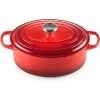 COOKWARE Le Creuset 9.5 Qt. Signature Oval Dutch Oven - Cerise