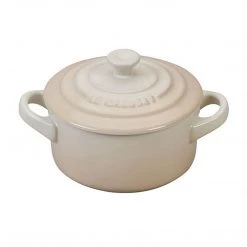 Le Creuset 8 Oz. Mini Round Cocotte - Meringue