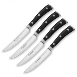 CUTLERY Wusthof Classic Ikon 4-Piece Steak Set